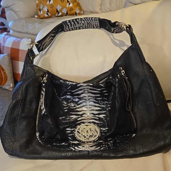 Sharif Black Bag & Gold Hardware  ✨️⭐️ PRE OWNED  ⭐️ ✨️ - Picture 8 of 11